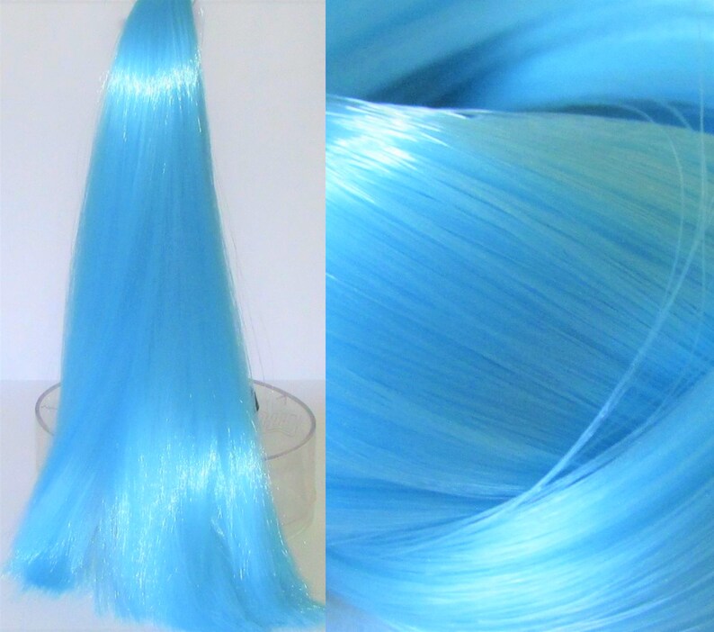 blue doll hair