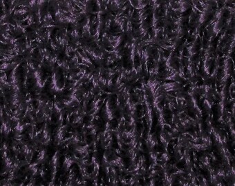 MATTE EGGPLANT Purple 20mm Wavy Curl SYNATRA Doll Hair