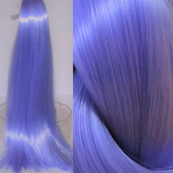 Iris Light Pastel Purple Nylon Doll Hair 12 Gram Offcut Etsy