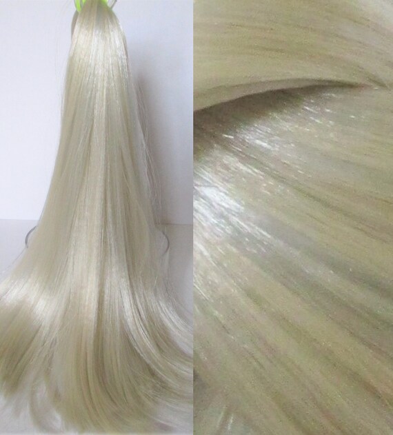ETHEREAL Blonde Matte Nylon Doll Hair 
