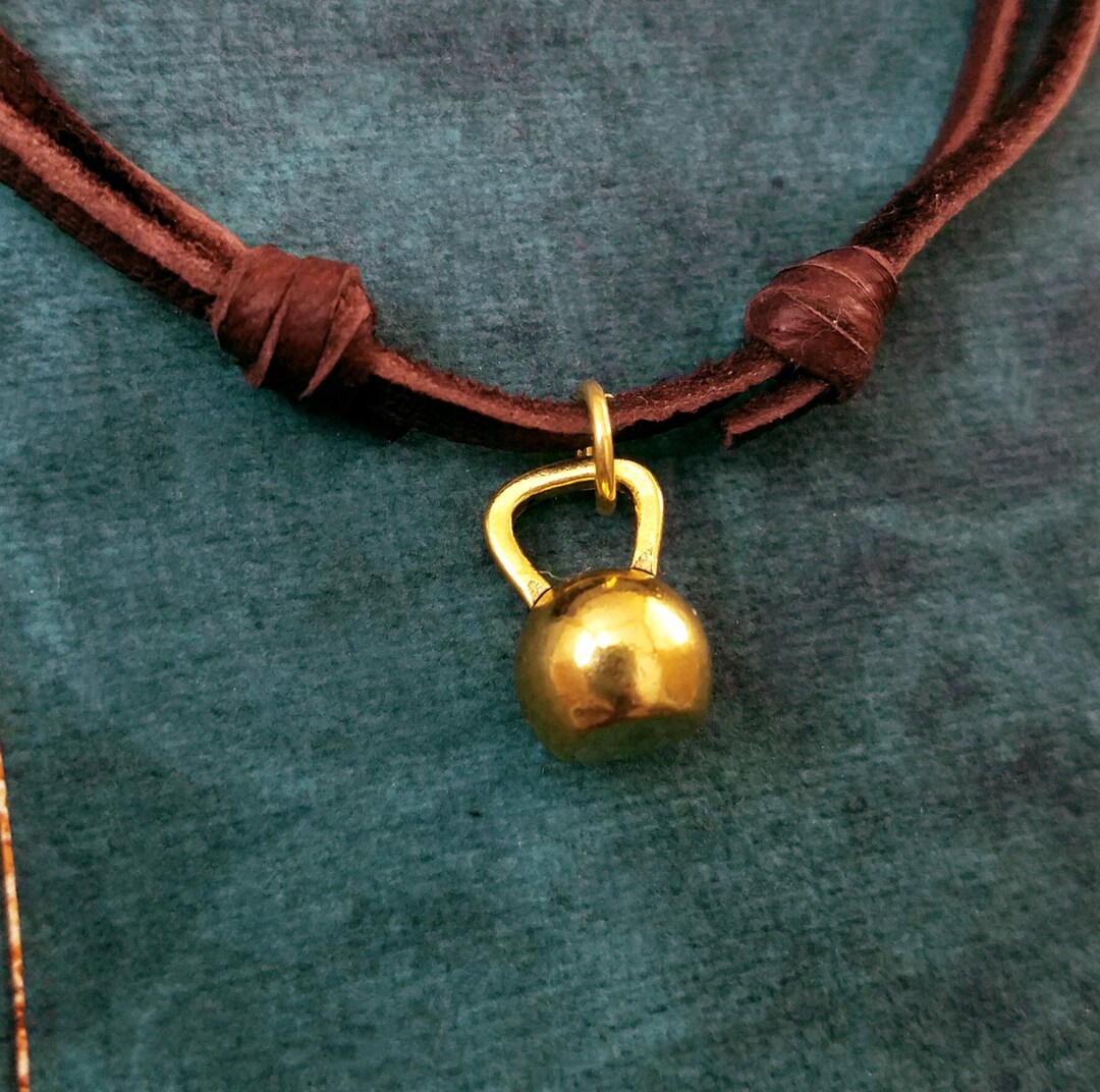 Kettlebell Necklace SMALL Kettlebell Jewelry Weight Necklace Charm