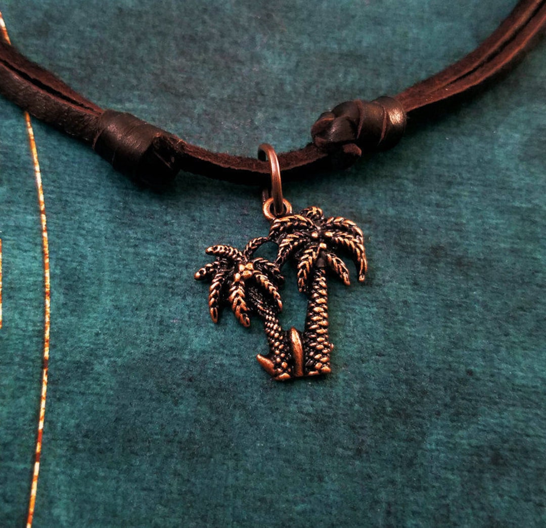 MIni Palm Tree Necklace