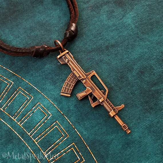 10K AK-47 Gun Diamond Pendant – Jason's Jewelry Creations