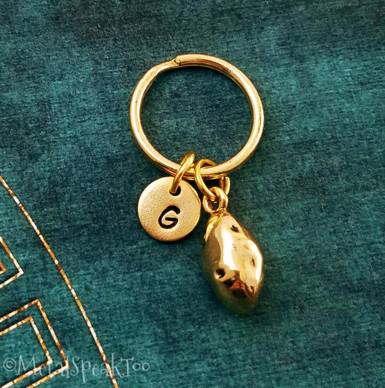 Potato Necklace SMALL Potato Charm Necklace Potato Jewelry Etsy Singapore