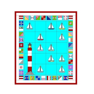 Regatta Quilt Pattern (paper)