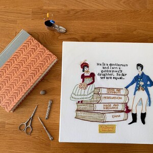 Jane Austen embroidery pattern pdf image 8