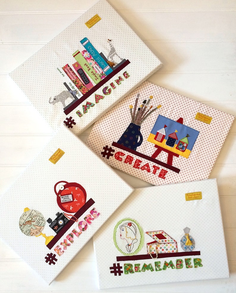 Hashtag Explore Embroidery Kit