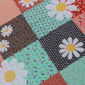 Gänseblümchen...Daisy Quilt Anleitung (Digital)