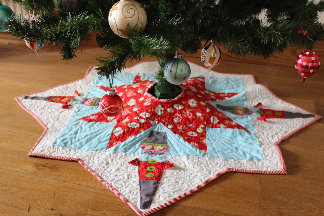 The Nutcracker Christmas Tree Skirt Pattern Pdf Etsy UK