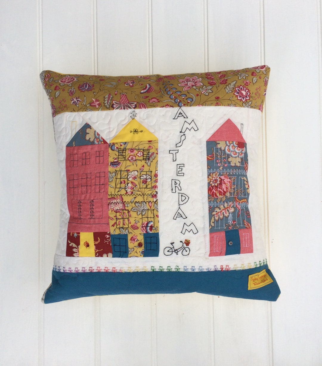 Amsterdam City Cushion Sewing Pattern Pdf Etsy