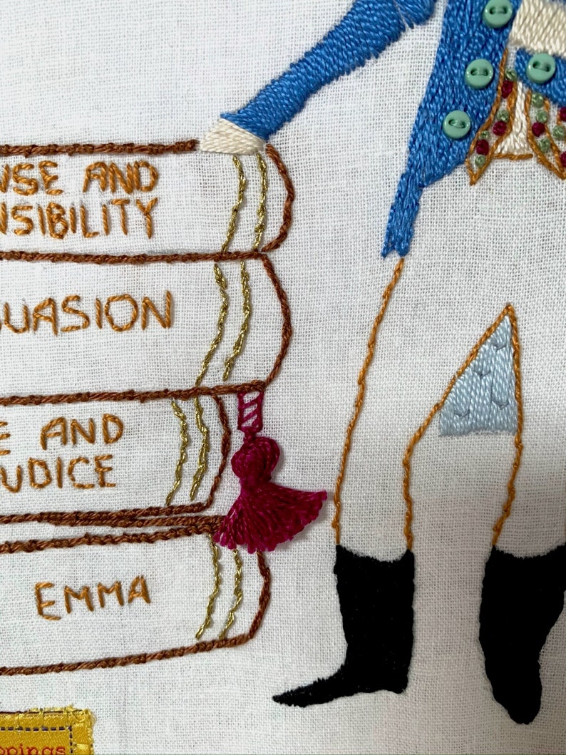 Jane Austen embroidery pattern pdf image 10