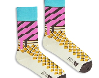 ITALIAN soft ICE CREAM chaussettes cadeau de fête des mères I chaussettes pour hommes I femmesI chaussettes de marié drôles I socken I calcetines I chaussettes I skarpetki