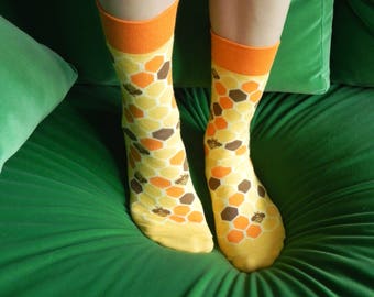 à ABEILLE ou PAS à abeille CHAUSSETTES plus qu'un cadeau d'apiculteur I chaussettes pour hommes et femmes cadeau de Noël I santa I calcetines socken stumpor kutsushita