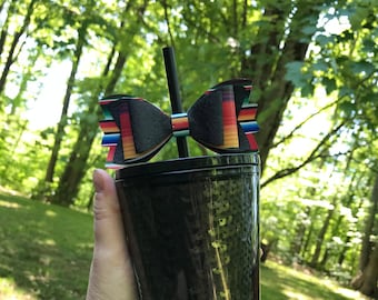 Starbucks / Stanley tuimelaar stro boog sjabloon PNG voor cricut