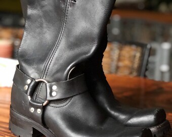 frye vibram boots