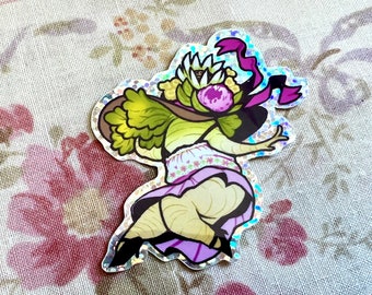 Ravishing Radish Holo Sticker