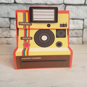 Carte pour appareil photo instantané rétro, carte pour appareil photo vintage, carte de geek, carte de photographe, cartes de photographie, cadeau de photographe