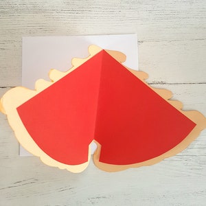 Congratulations Pizza Slice Card, Celebration Card, Any Occasion Card, Well Done Card, Pizza Lover Card, Congrats Card, image 2