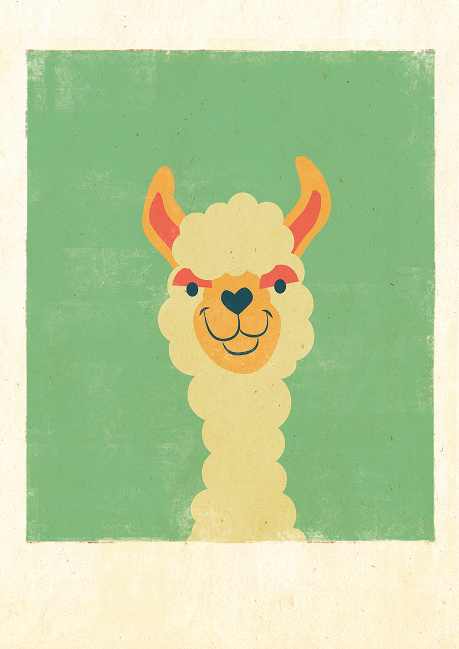 Llama Print Alpaca Print Llama Gift Llama Poster Llama | Etsy UK