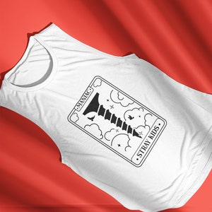 StrayKids Maniac Tarot Karte Muskel Frauen Top I K-Pop Frauen Muskel-Shirt I K-Pop Shirts