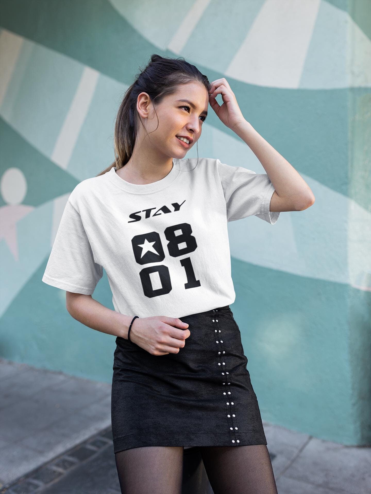 Straykids 0801 Unisex Short Sleeve Tee I K-pop Unisex T