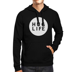 GIRLY | Black Hug Life Hoodie [JHD064]