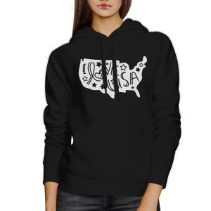 4TH OF JULY | I Love USA Hoodie [JHD133]