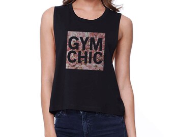 WORKOUT | Gym Chic Black Crop Top (JCR053)