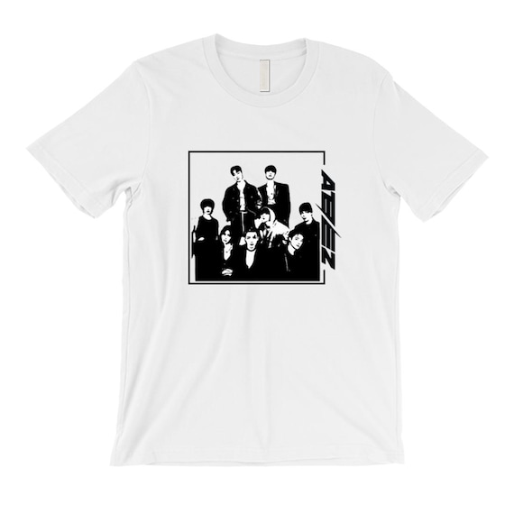 Ateez Retro Members Crew Neck T-shirt I K-pop Unisex T-shirt I K