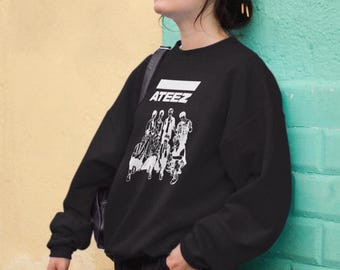 Ateez Members Drawing Sweatshirt I K-pop Unisex Sweatshirt I K-Pop Shirts
