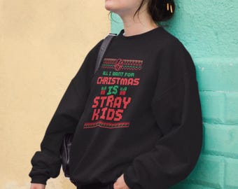 StrayKids Christmas Sweatshirt I K-pop Unisex Sweatshirt I K-Pop Shirts