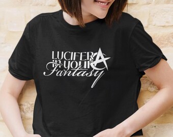 Lucifer In Your Fantasy Crop Tee I K-pop Crop T-Shirt I K-Pop Crop Top