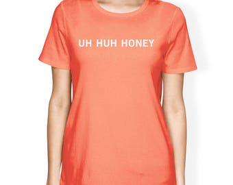 GIRLY | Camiseta feminina Uh Huh Honey [JCT235]