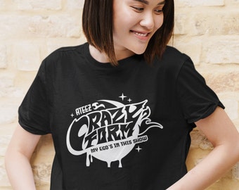 Ateez Crazy Form Crop Women&#39;s Top I K-pop Crop Tee I K-Pop Shirts