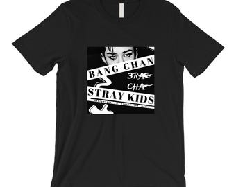 アイドル UNIFORM T-SHIRT bangchan UNIFORM SHIRT - Bang Chan / Stray Kids『Stray Kids World
