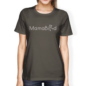 MOM | Chic Mama Womens Short Sleeve Top Unique Design Gift for Her