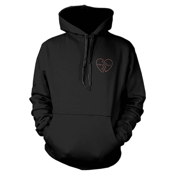 Hoodie with broken heart top