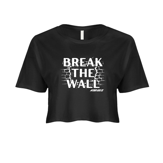 Ateez Break The Wall クロップ レディース トップ I K-POP クロップ T