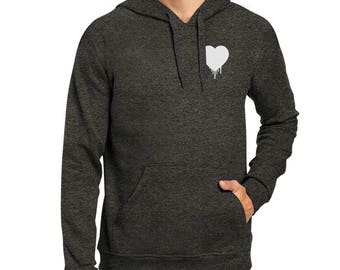 POCKET | Melting Heart Hoodie [JHD076] - Etsy