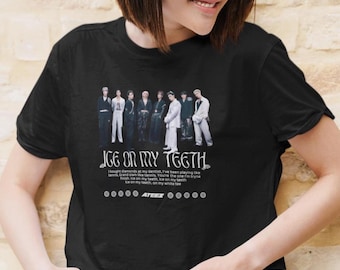 Ateez Ice On My Teeth Members Crop Tee I K-pop Crop T-Shirt I K-Pop Crop Top
