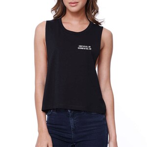 POCKET | First Of All No Crop Top Shirt  (JCR051)