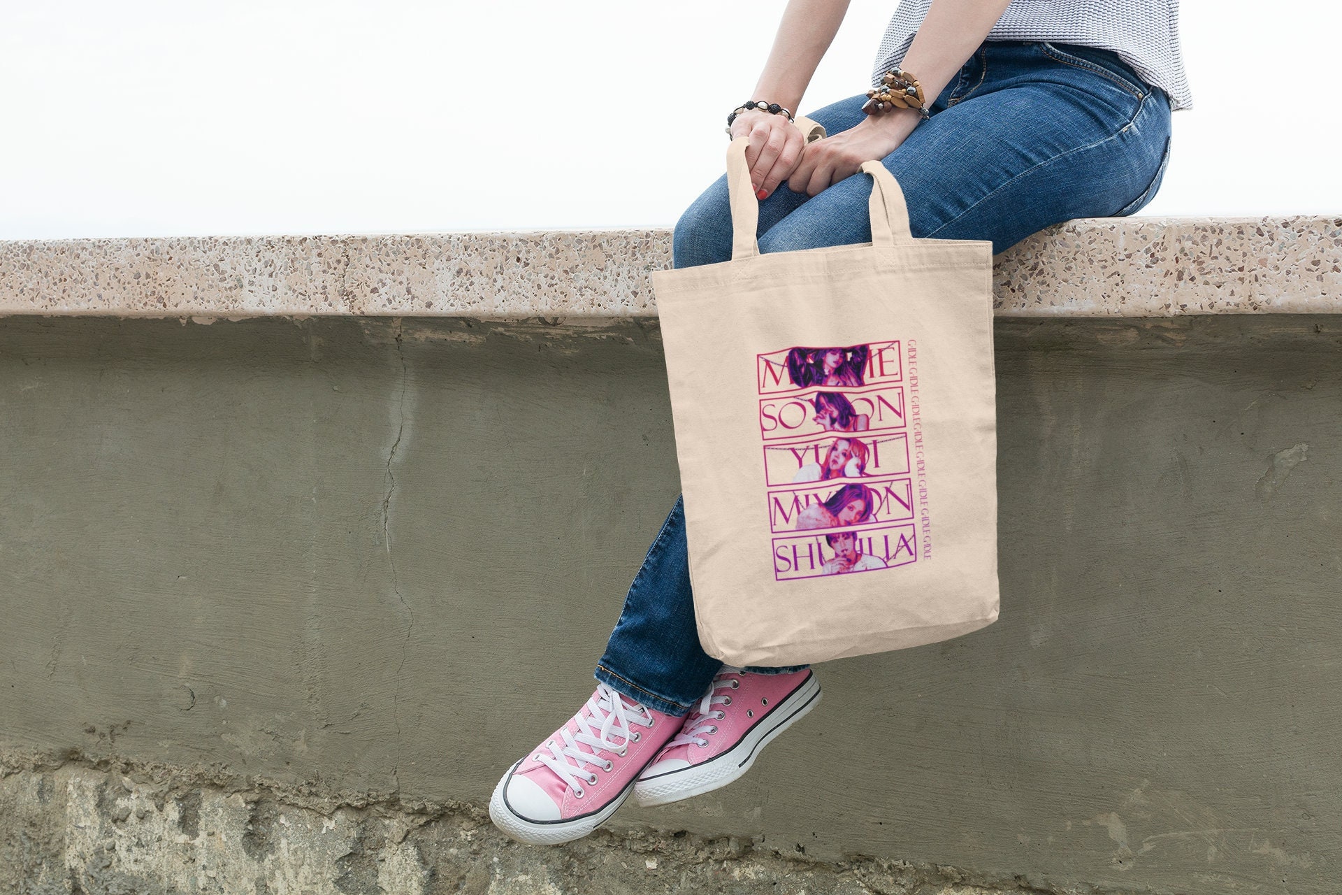 G Idle Tote Bag - Etsy