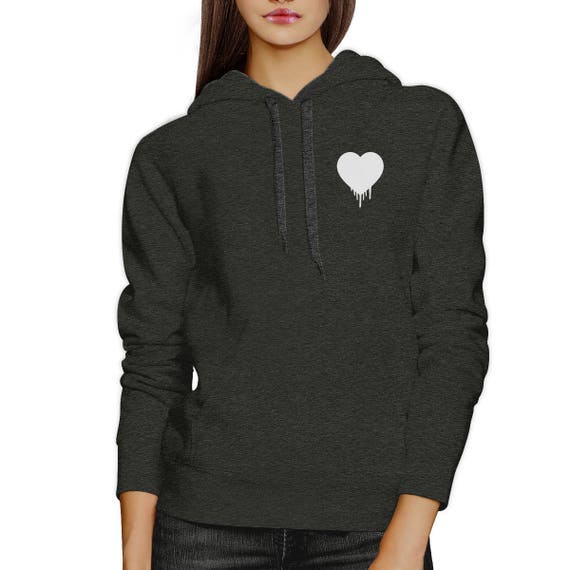 POCKET | Melting Heart Hoodie [JHD076] - Etsy