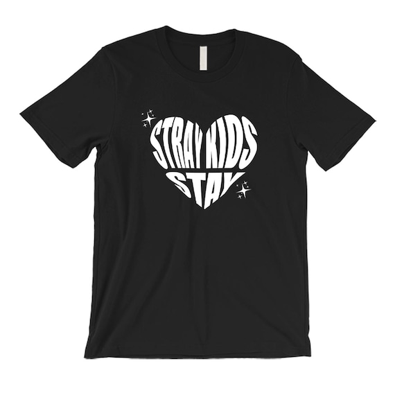 Straykids SKZ Heart Unisex Short Sleeve Tee I K-pop Unisex T-shirt