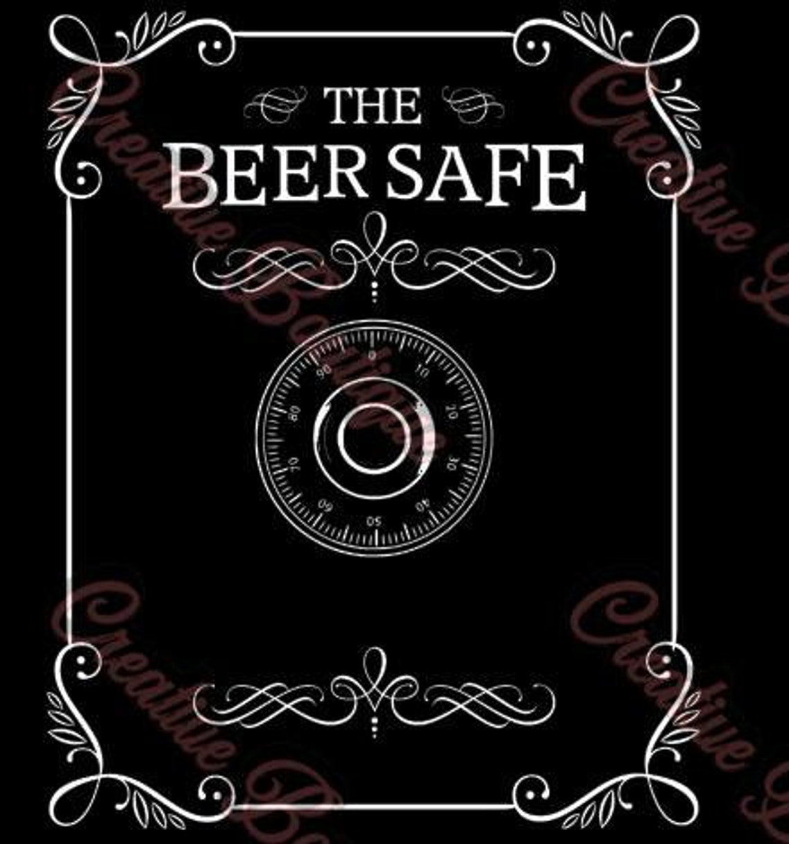 Beer Safe Refrigerator decor mini fridge decoration SVG Etsy