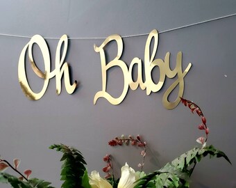 etsy oh baby sign