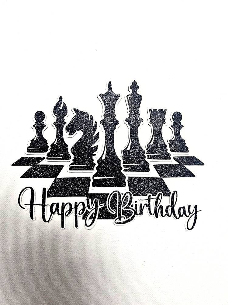 Chess Club Chess Board Board Game Edible Cake Topper Image ABPID55843 – A  Birthday Place