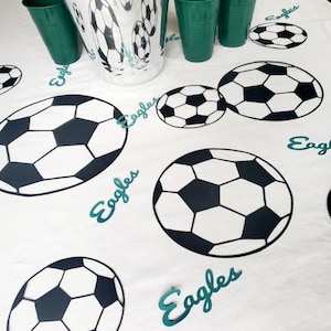 Voetbal Papier Grote Uitsnijding Decoraties, 12 Set Gepersonaliseerde Voetbal Confetti Groot, Voetbal Die Cuts, Voetbal Sport Feestdecoratie