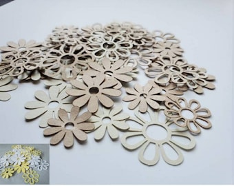 Boho Daisy Confetti, Daisy Wedding Flower Confetti, Hippie Themed Table Decor, Neutral Themed Decor, Hippie daisy confetti, Garden Party
