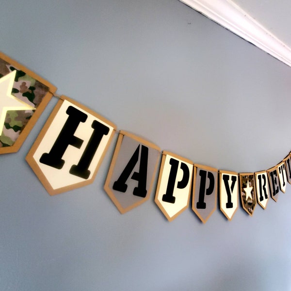 Army Retirement Banner, Military Happy Retirement Banner, Military Party Decoration, Farewell, Going Away Banner, Camouflage Decoration